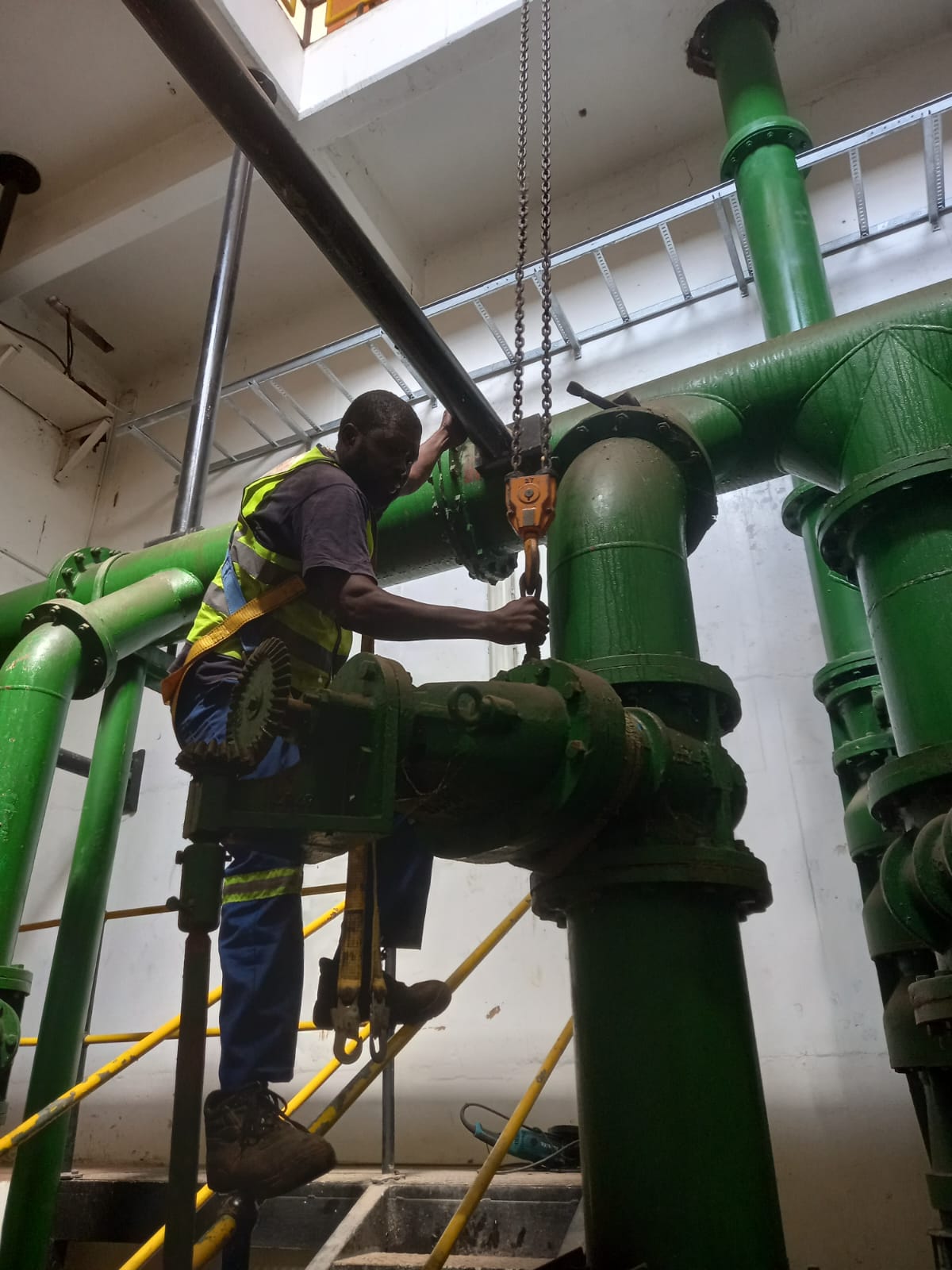 Water Pump Installation